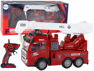 Дистанционно управляемая пожарная машина с краном цена и информация | Игрушки для мальчиков | kaup24.ee