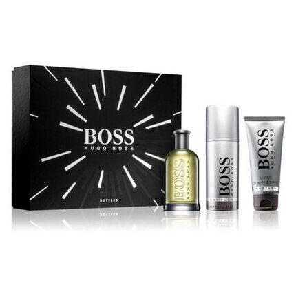 Komplekt Hugo Boss Boss Bottled: EDT meestele 100 ml + dušigeel 100 ml + spreideodorant 150 ml цена и информация | Meeste parfüümid | kaup24.ee