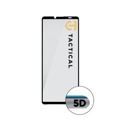 Tactical Glass Shield 5D for Sony Xperia 10 V Black цена и информация | Ekraani kaitsekiled | kaup24.ee