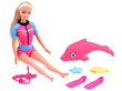 Nukk koos delfiinide ja tarvikutega Anlily, 30 cm hind ja info | Tüdrukute mänguasjad | kaup24.ee