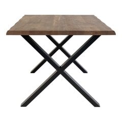 Обеденный стол Toulon, 300x100x75 см, серый/черный цена и информация | Кухонные и обеденные столы | kaup24.ee