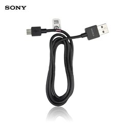 Sony EC802 Original Micro USB, must hind ja info | Mobiiltelefonide kaablid | kaup24.ee