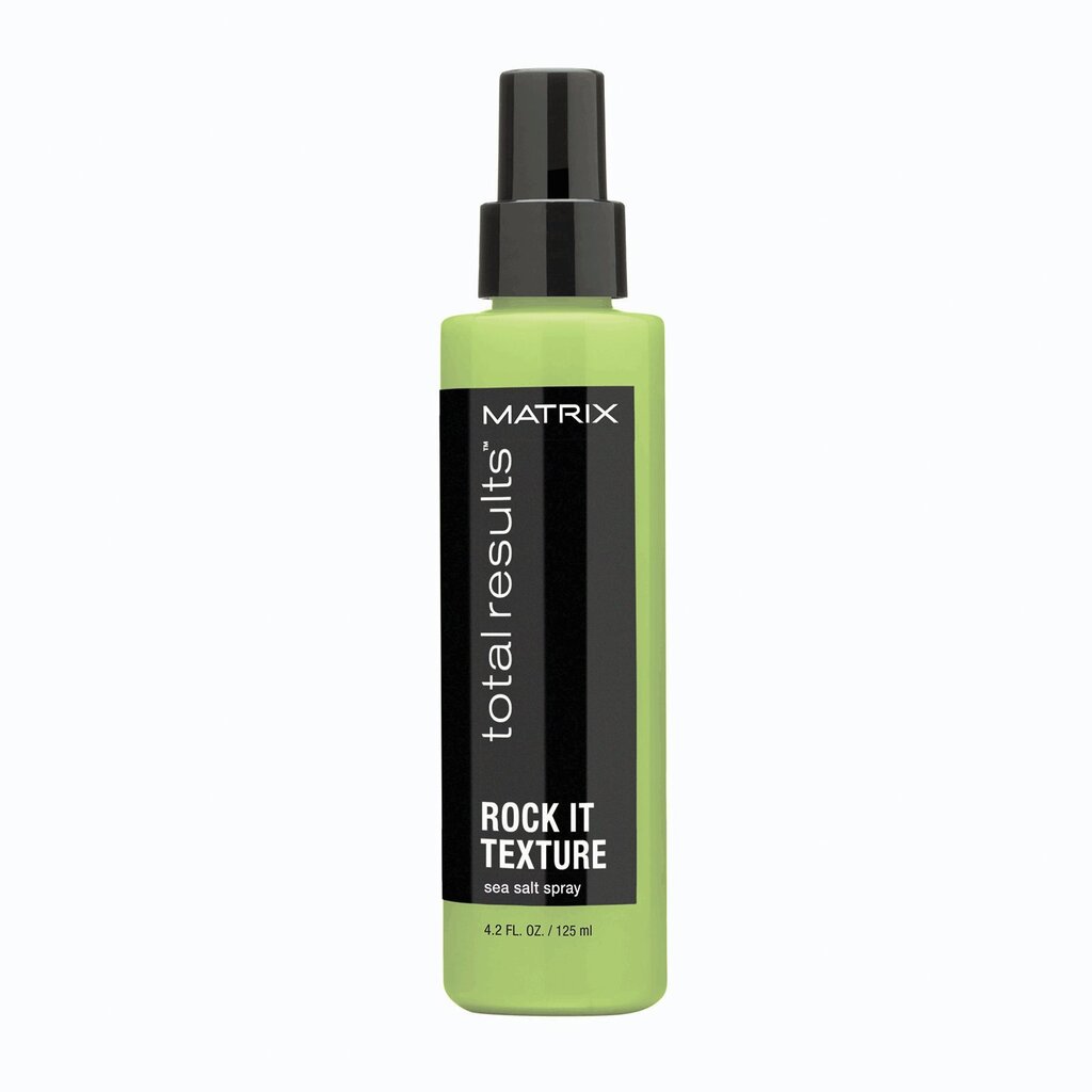 Vormiv juukselakk meresoolaga Matrix Total Results Rock It Texture 125 ml hind ja info | Viimistlusvahendid juustele | kaup24.ee