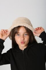 Tüdruku müts, beeži värvi hind ja info | Tüdrukute mütsid, sallid, kindad | kaup24.ee