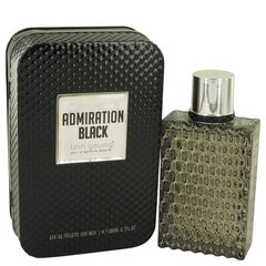 Tualettvesi Linn Young Admiration Black EDT meestele, 100 ml цена и информация | Мужские духи | kaup24.ee