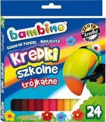 Карандаши Bambino, 24 шт. цена и информация | Принадлежности для рисования, лепки | kaup24.ee