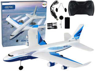 Lėktuvas 4D-G2 su nuotolinio valdymo pultu, baltas цена и информация | Игрушки для мальчиков | kaup24.ee