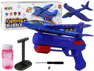 Seebimullidega püstol-lennuk Lean Toys, sinine hind ja info | Mänguasjad (vesi, rand ja liiv) | kaup24.ee