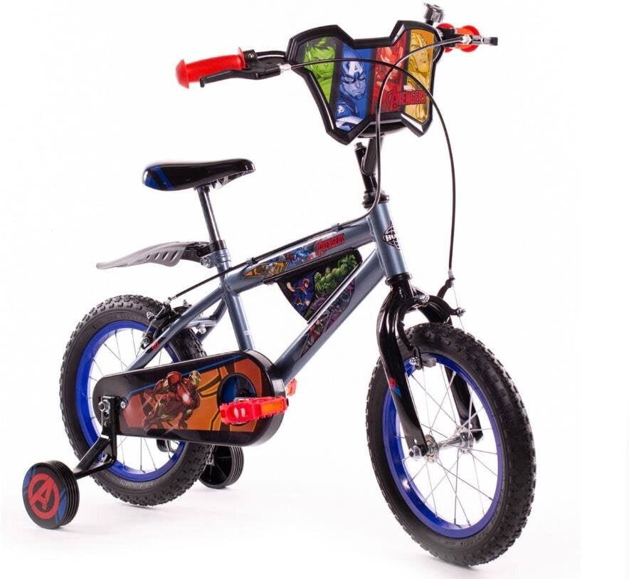 Laste jalgratas Huffy Avengers 14", hall hind ja info | Jalgrattad | kaup24.ee