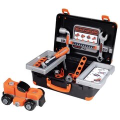 Конструктор с чемоданчиком Smoby Black & Decker, Автомобиль цена и информация | Игрушки для мальчиков | kaup24.ee