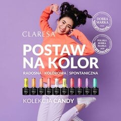 Стойкий гибридный гель лак для ногтей Claresa CANDY 8, 5 г цена и информация | Лаки для ногтей, укрепители для ногтей | kaup24.ee