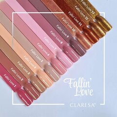 Стойкий гибридный гель лак для ногтей CLARESA FALL IN LOVE 13, 5 г цена и информация | Лаки для ногтей, укрепители для ногтей | kaup24.ee