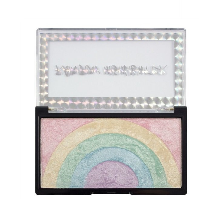 Valgustpeegeldav puuder Makeup Revolution Rainbow Highlighter 10 g цена и информация | Päikesepuudrid, põsepunad | kaup24.ee