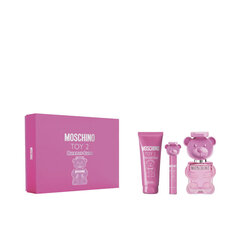 Kinkekomplekt Moschino Ladies Toy 2 Bubble Gum naistele: tualettvesi, Edt 100 ml + ihupiim, 100 ml + tualettvesi Edt, 5 ml hind ja info | Naiste parfüümid | kaup24.ee