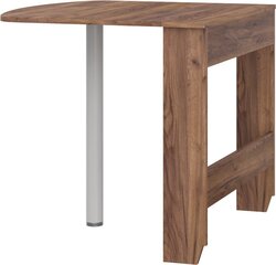 Обеденный стол, 180x90x76 см, коричневый цена и информация | Кухонные и обеденные столы | kaup24.ee