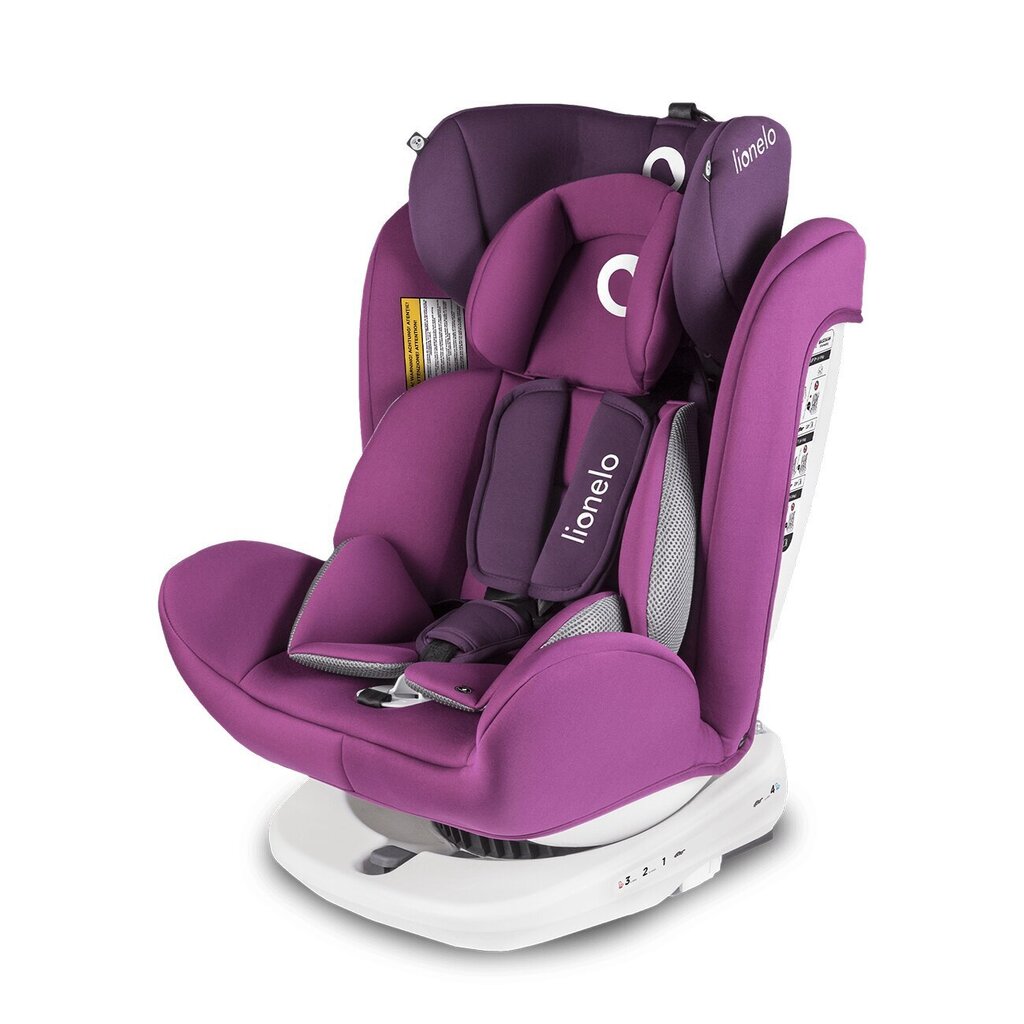 Turvahäll Lionelo Bastiaan, 0-36 kg, violet цена и информация | Turvatoolid | kaup24.ee