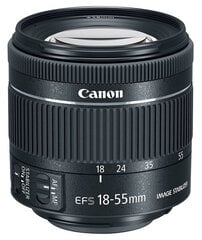 Canon EF-S 18-55mm f/4-5.6 IS STM lens hind ja info | Objektiivid | kaup24.ee