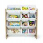 Laste mänguasjade riiul - korrastatud, hall hind ja info | Lastetoa riiulid | kaup24.ee