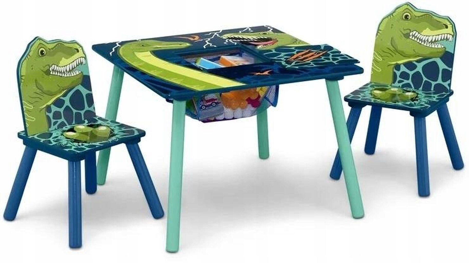 Laste laua ja toolide komplekt, dinosaurused hind ja info | Laste lauad ja toolid | kaup24.ee