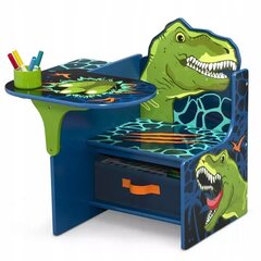 Dinosaurus Dinolaud koos tooli ja sahtliga цена и информация | Детские столы и стулья | kaup24.ee