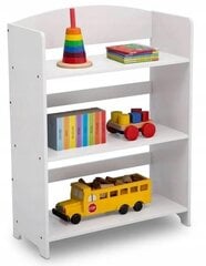Riiulid lastetuppa ModernHome, valge цена и информация | Полки для книг и игрушек | kaup24.ee