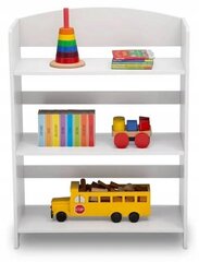 Riiulid lastetuppa ModernHome, valge цена и информация | Полки для книг и игрушек | kaup24.ee