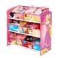 Laste riiul-organisaator konteineritega, Disney printsesside teemal hind ja info | Lastetoa riiulid | kaup24.ee