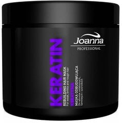 Taastav juuksemask keratiiniga Joanna Professional 500 g hind ja info | Maskid, õlid, seerumid | kaup24.ee