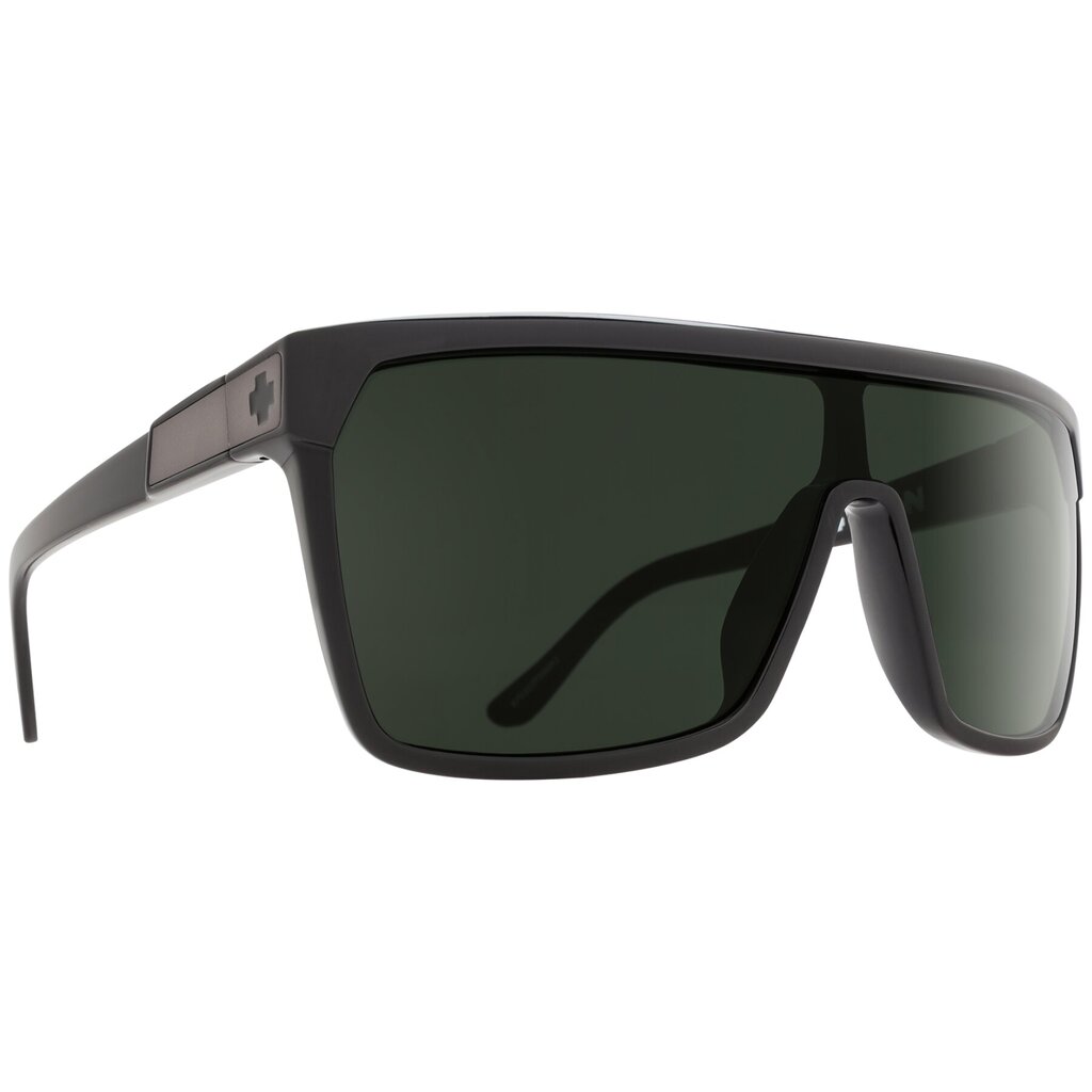 Päikeseprillid Spy Flynn Black-Matte Black with Happy Gray Green, mattmustad hallroheliste klaasidega цена и информация | Meeste päikeseprillid | kaup24.ee