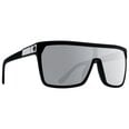 Солнечные очки SPY FLINN, матовые черно-белые с серо-зелеными линзами