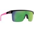 Солнечные очки SPY FLINN, матовые черно-белые с серо-зелеными линзами