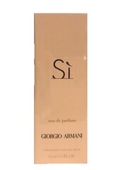 Lõhnavesi naistele Giorgio Armani Si EDP 15 ml hind ja info | Naiste parfüümid | kaup24.ee