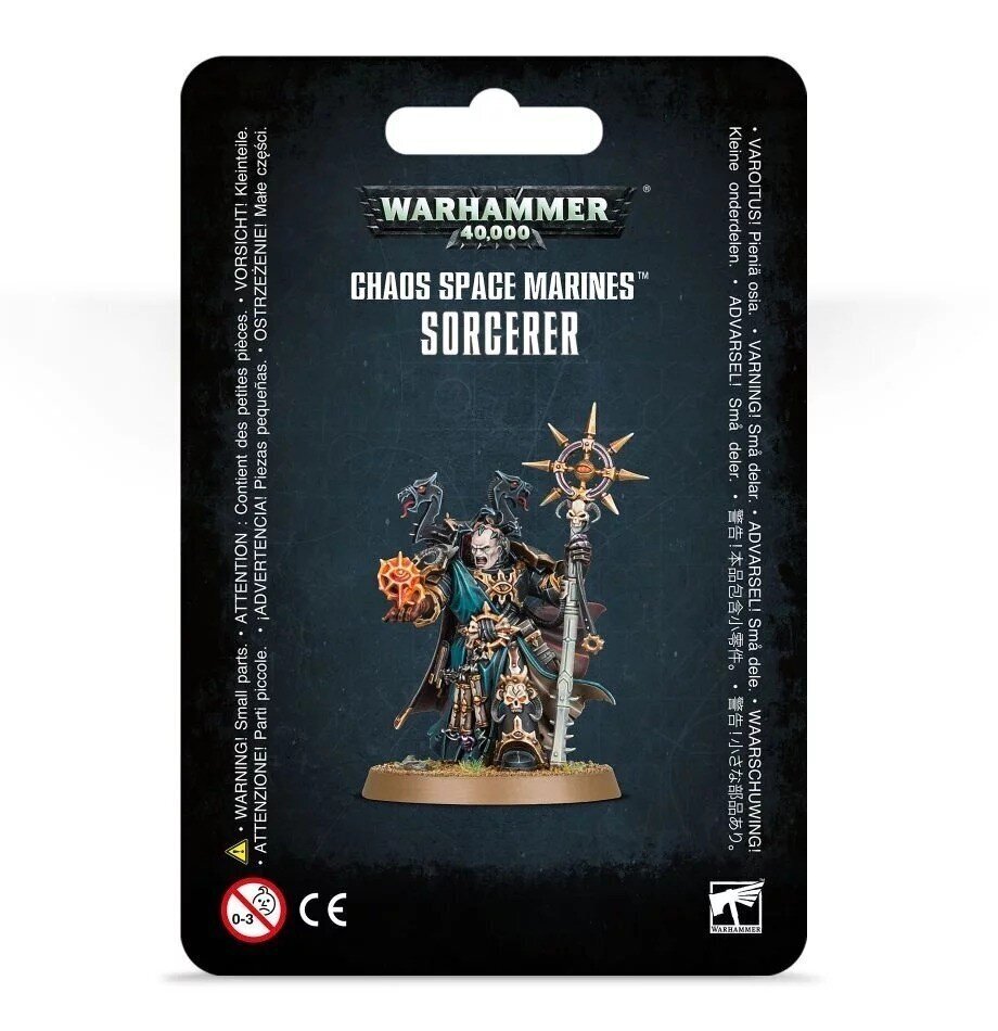 Konstruktor-figuur Warhammer Chaos Space Marines Sorcerer цена и информация | Klotsid ja konstruktorid | kaup24.ee