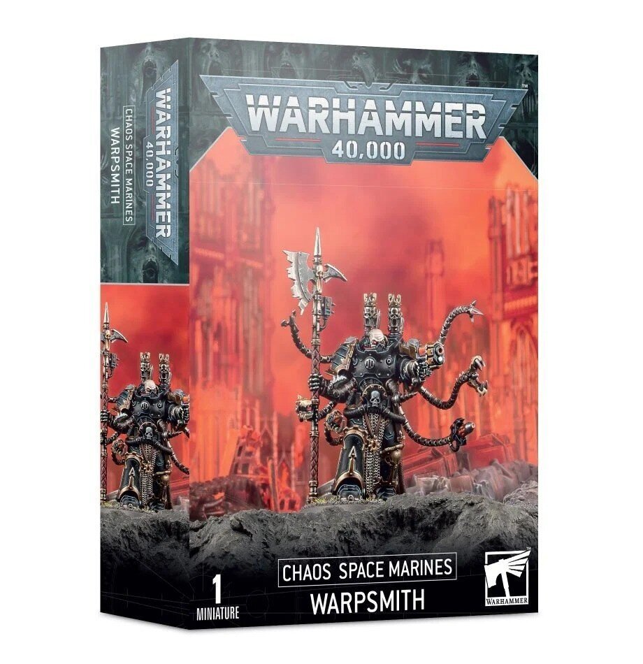 Kokkupandud mudel Warhammer 40k Chaos Space Marines Warpsmith цена и информация | Klotsid ja konstruktorid | kaup24.ee