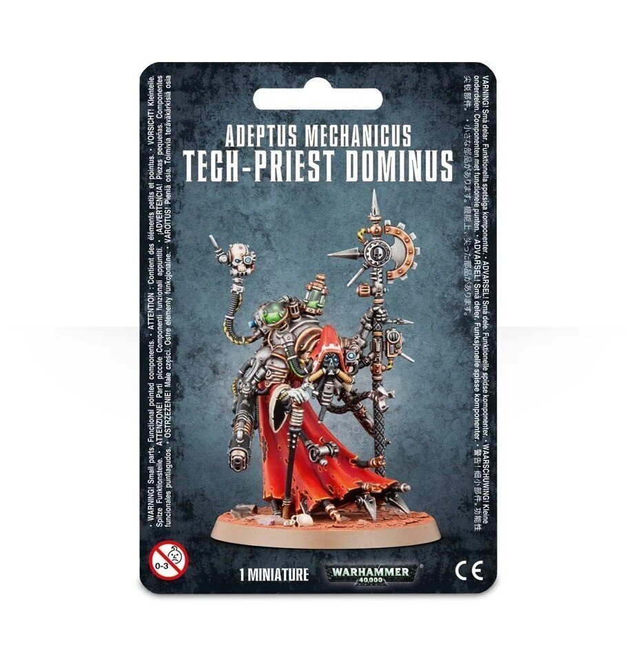 Konstruktor-figuur Warhammer Adeptus Mechanicus Tech Priest Dominus, 20-osaline цена и информация | Klotsid ja konstruktorid | kaup24.ee