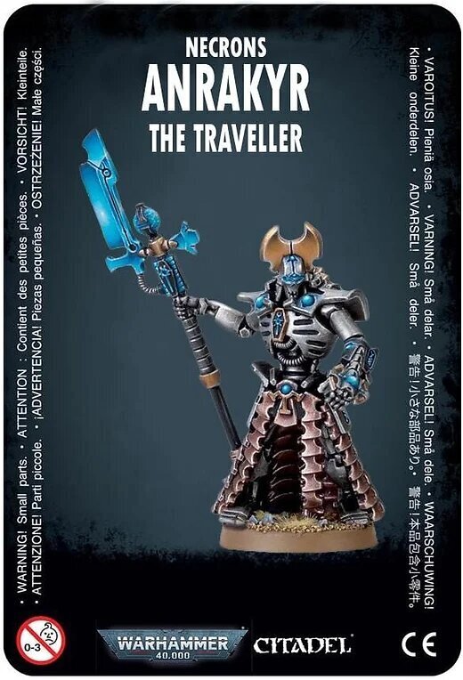 Kokkupandud figuur Warhammer 40k Necron Anrakyr the Traveller hind ja info | Klotsid ja konstruktorid | kaup24.ee