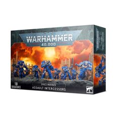 Konstruktor Warhammer 40000 Space Marines Assault Intercessors цена и информация | Конструкторы и кубики | kaup24.ee