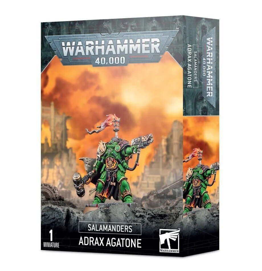 Konstruktor Warhammer 40000 Salamanders Adrax Agatone hind ja info | Klotsid ja konstruktorid | kaup24.ee