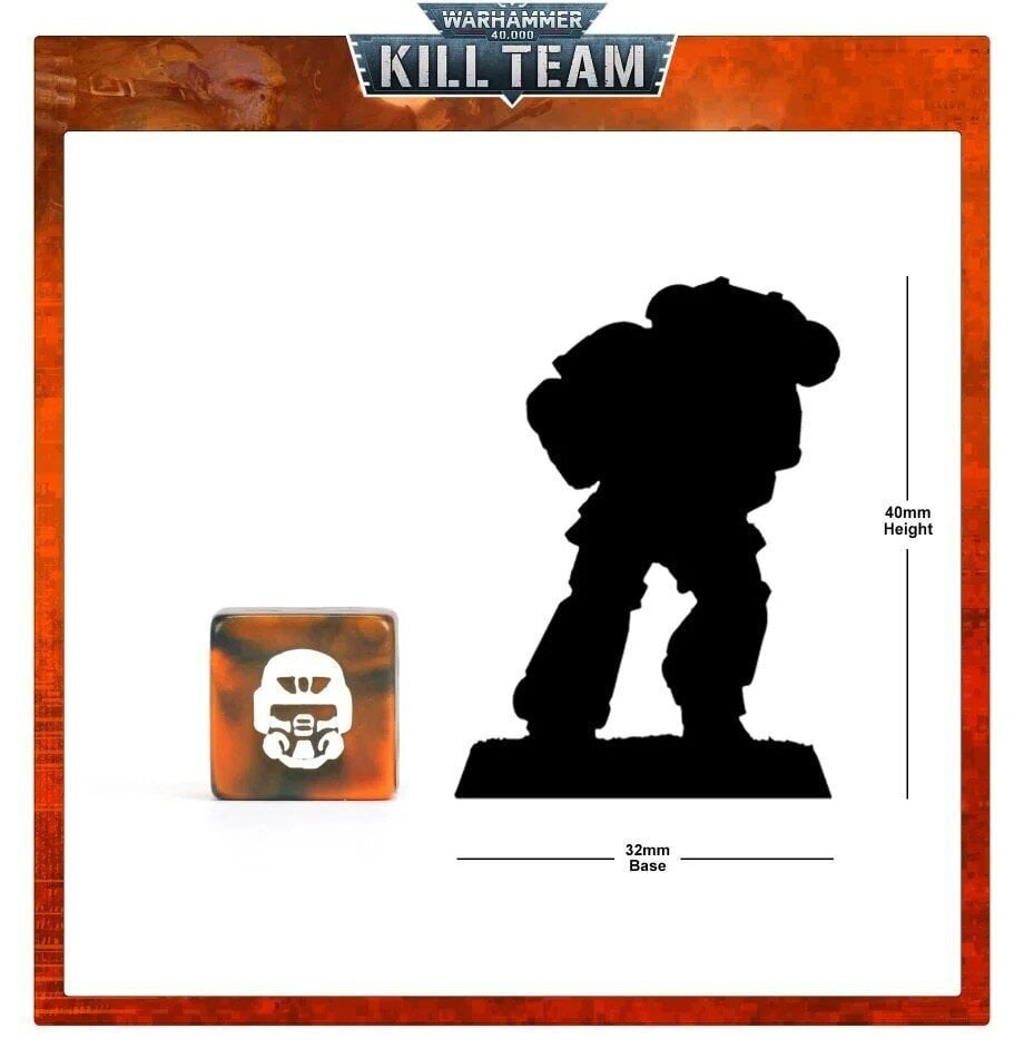 Mängutäringude komplekt Warhammer 40k Kill Team Kasrkin Dice hind ja info | Lauamängud ja mõistatused | kaup24.ee