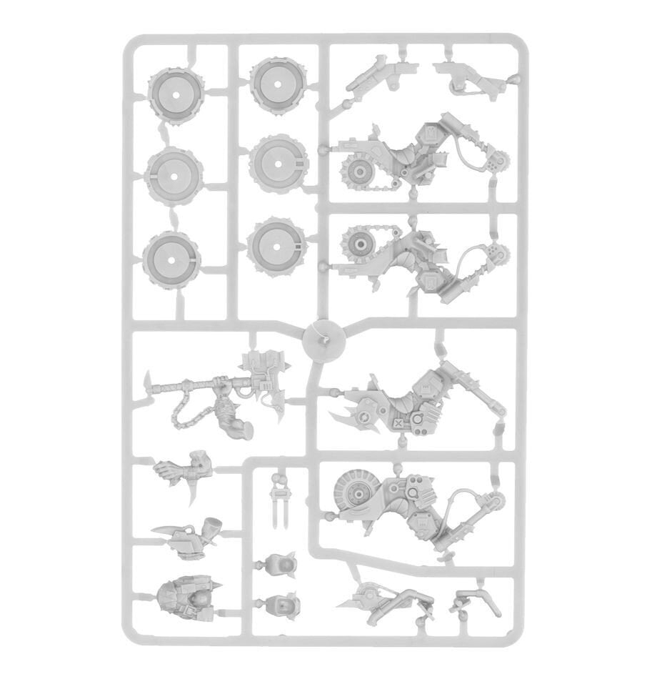 Konstruktor Warhammer 40000 Ork Warbiker Mob hind ja info | Klotsid ja konstruktorid | kaup24.ee