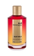 Parfüümvesi Mancera Velvet Vanille EDP unisex 120 ml цена и информация | Женские духи | kaup24.ee