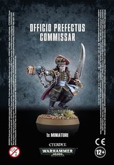 Konstruktor-figuur Warhammer Astra Militarum Officio Prefectus Commissar цена и информация | Конструкторы и кубики | kaup24.ee