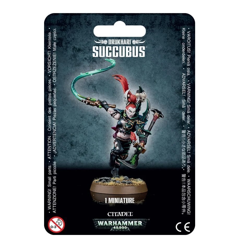 Kokkupandud figuur Warhammer 40k Drukhari Succubus цена и информация | Klotsid ja konstruktorid | kaup24.ee