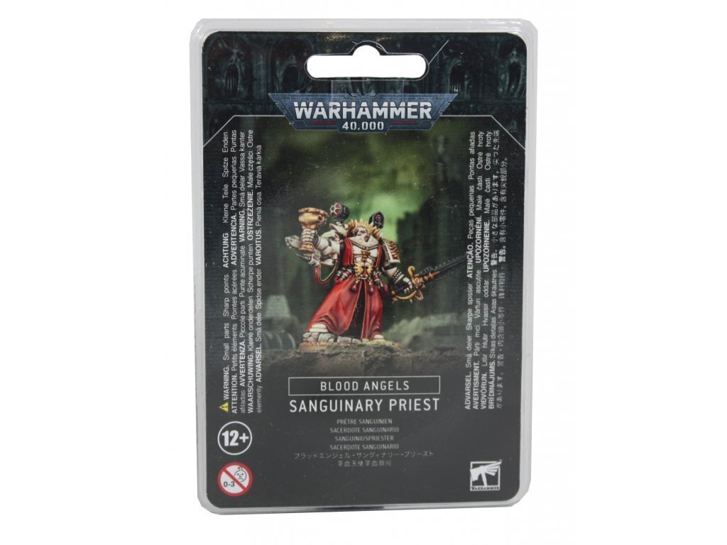 Kokkupandud figuur Warhammer 40k Blood Angels Sanguinary Priest цена и информация | Klotsid ja konstruktorid | kaup24.ee