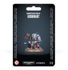 Konstruktor-figuur Warhammer Genesteraler Cults Abominant цена и информация | Конструкторы и кубики | kaup24.ee