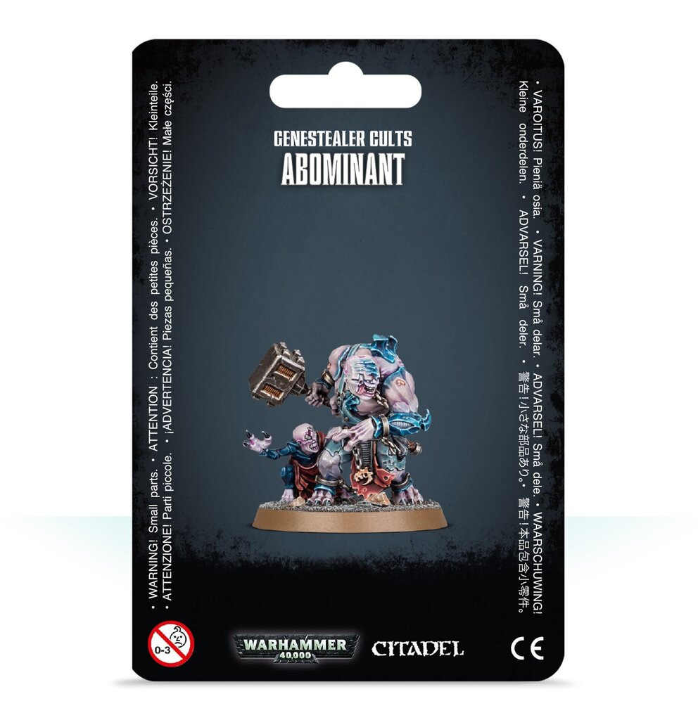 Konstruktor-figuur Warhammer Genesteraler Cults Abominant hind ja info | Klotsid ja konstruktorid | kaup24.ee