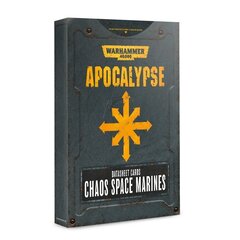 Apocalypse Datasheets: Chaos Space Marines цена и информация | Настольные игры | kaup24.ee