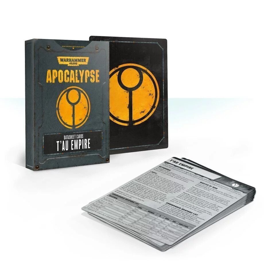 Warhammeri mängu andmekaardid Apocalypse T'au Empire, EN hind ja info | Lauamängud ja mõistatused | kaup24.ee