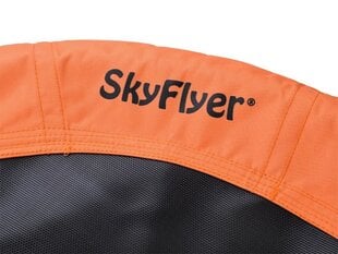 Gandro lizdo sūpynės SkyFlyer, 100 cm, oranžinės цена и информация | Качели | kaup24.ee