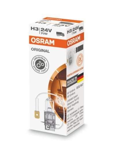 Auto pirn Osram Original H3, 24V, 1 tk цена и информация | Autopirnid | kaup24.ee